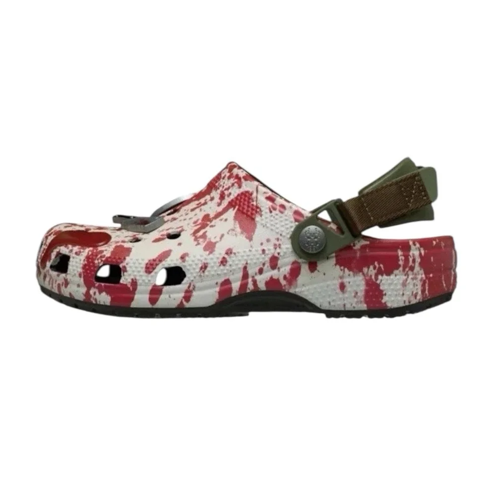 CROCS Classic Friday The 13th Jason Vorhees Clogs Mens 9 Womens 11 Slip On Shoes